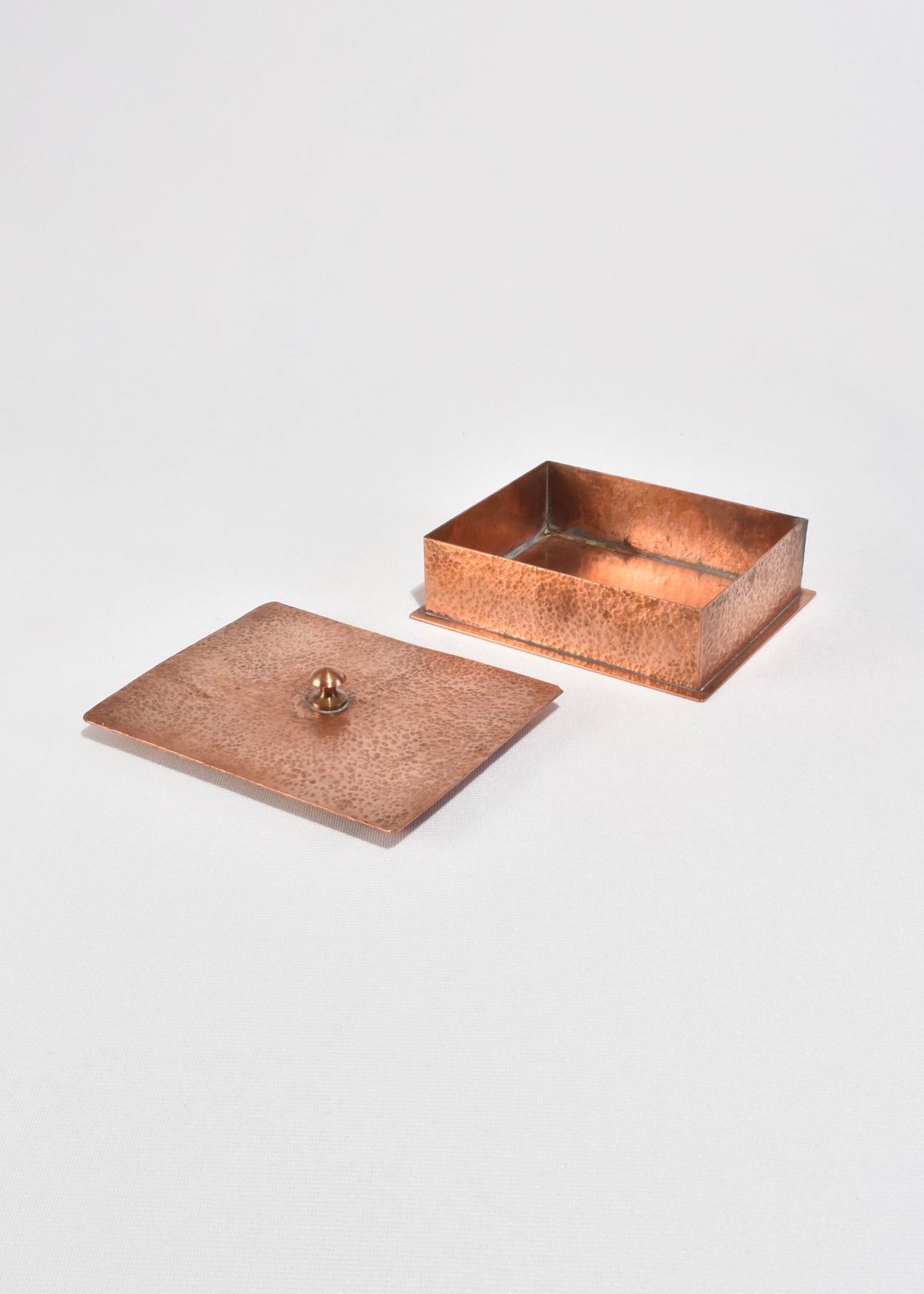 Hammered Copper Box