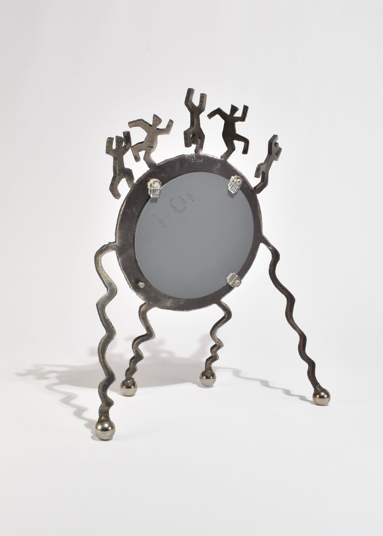 Dancing Figures Iron Mirror