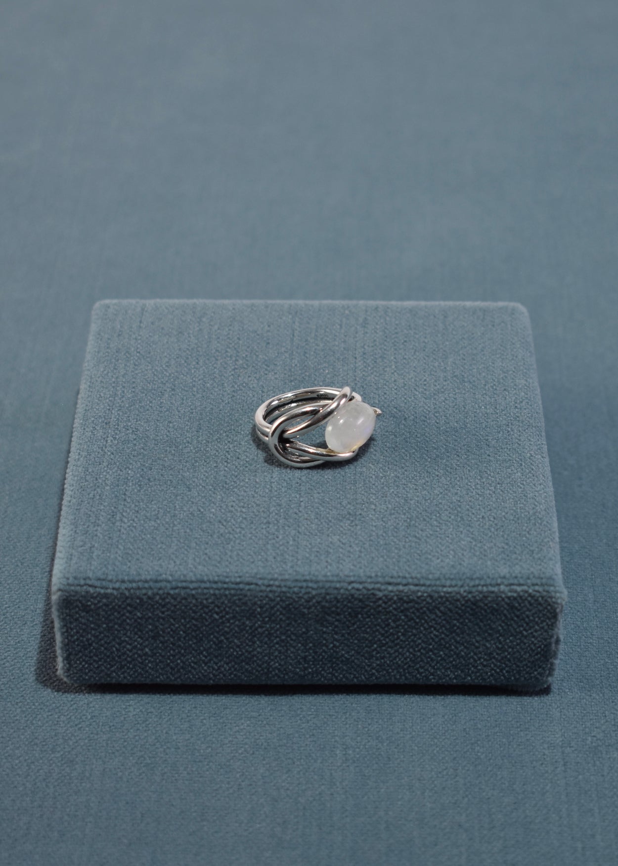Moonstone Knot Ring