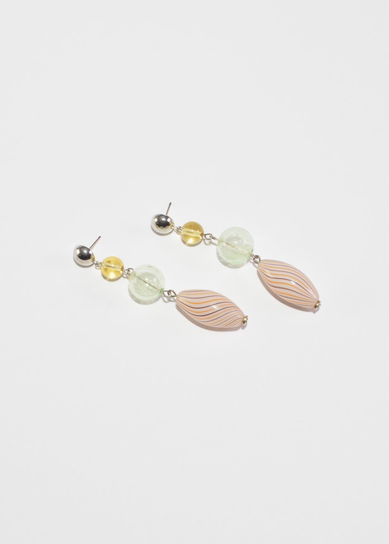 Blown Glass Drop Earrings