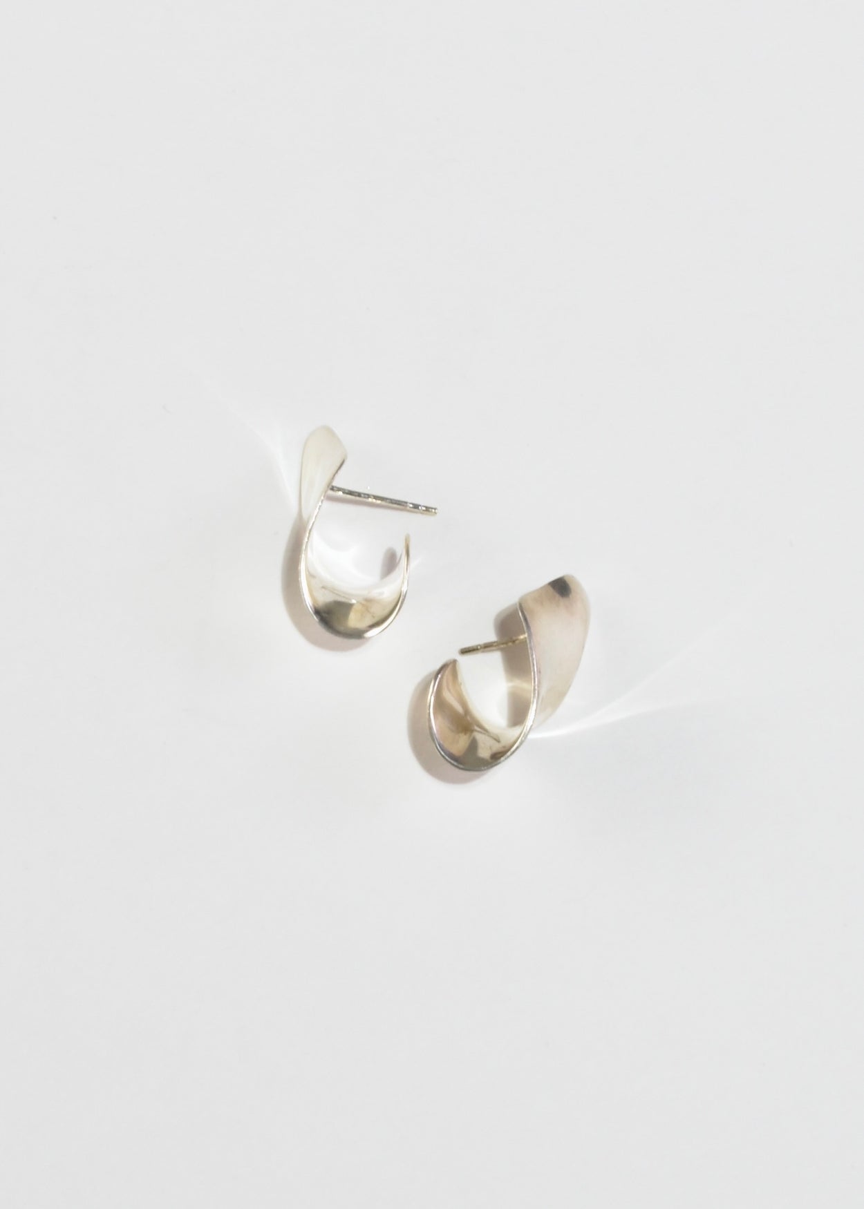 Sterling Curve Earrings