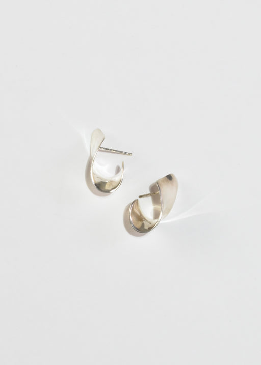 Sterling Curve Earrings