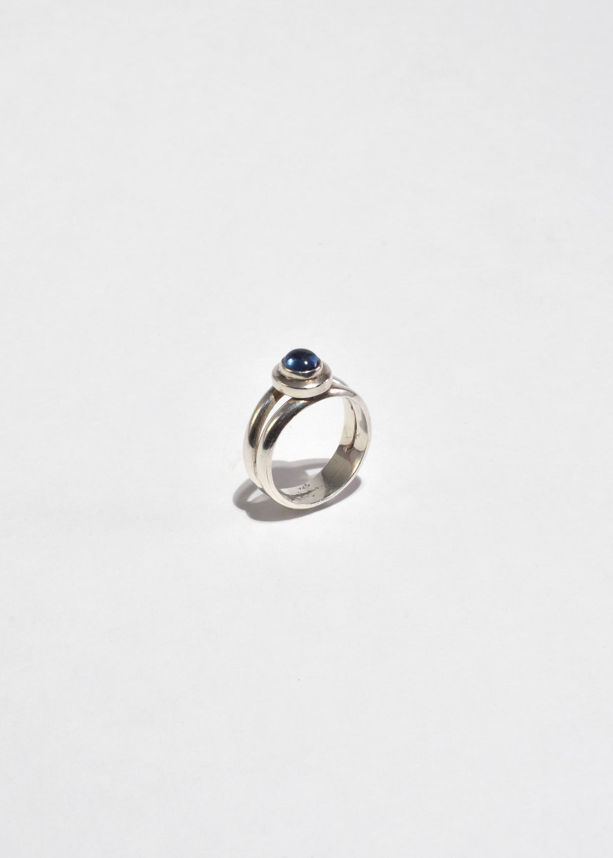 Sterling Sapphire Ring