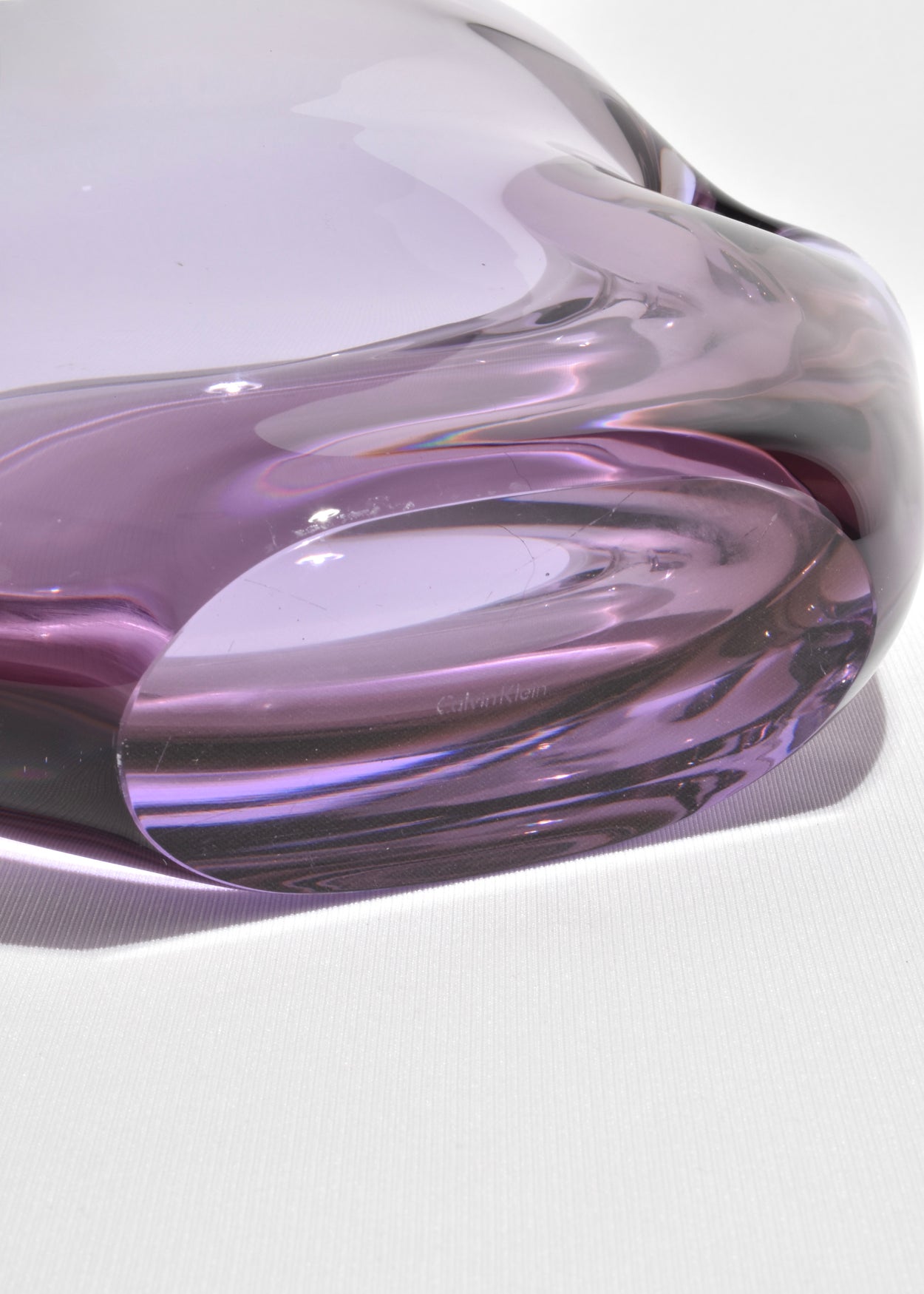 Lilac Glass Vessel