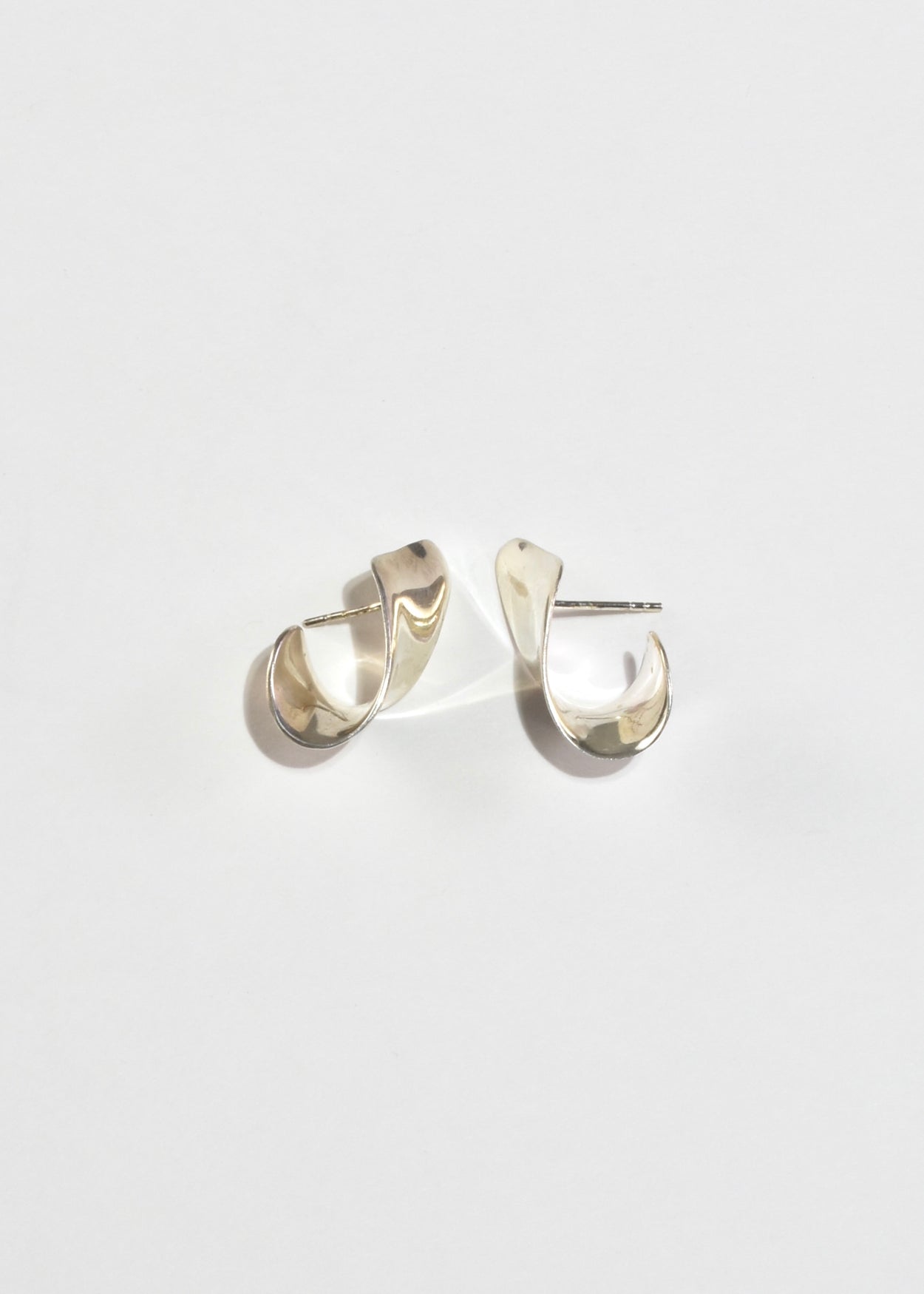 Sterling Curve Earrings