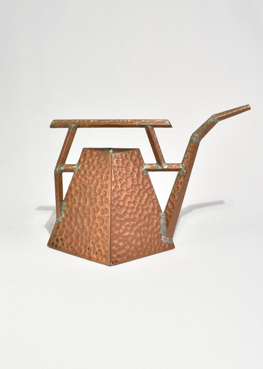 Hammered Copper Watering Can