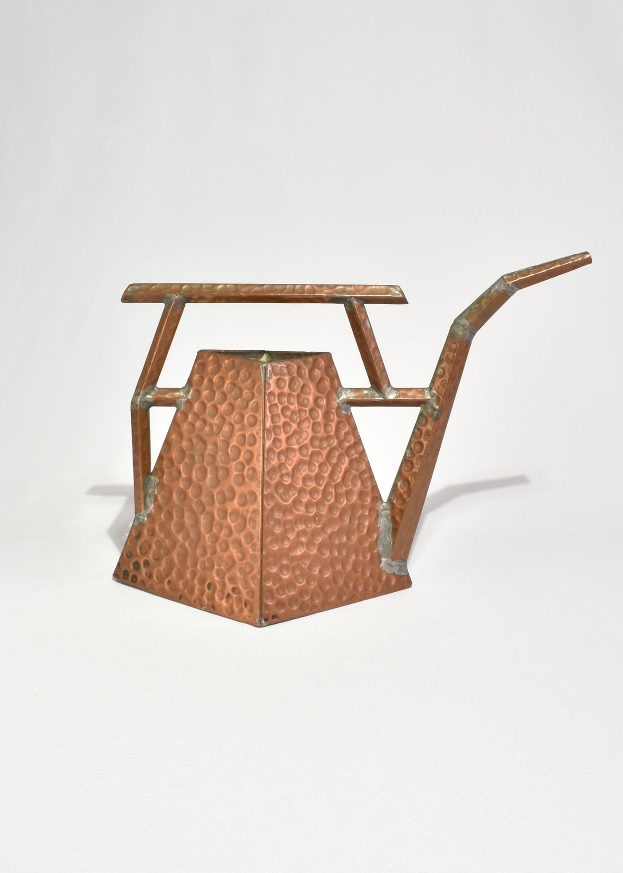 Hammered Copper Watering Can