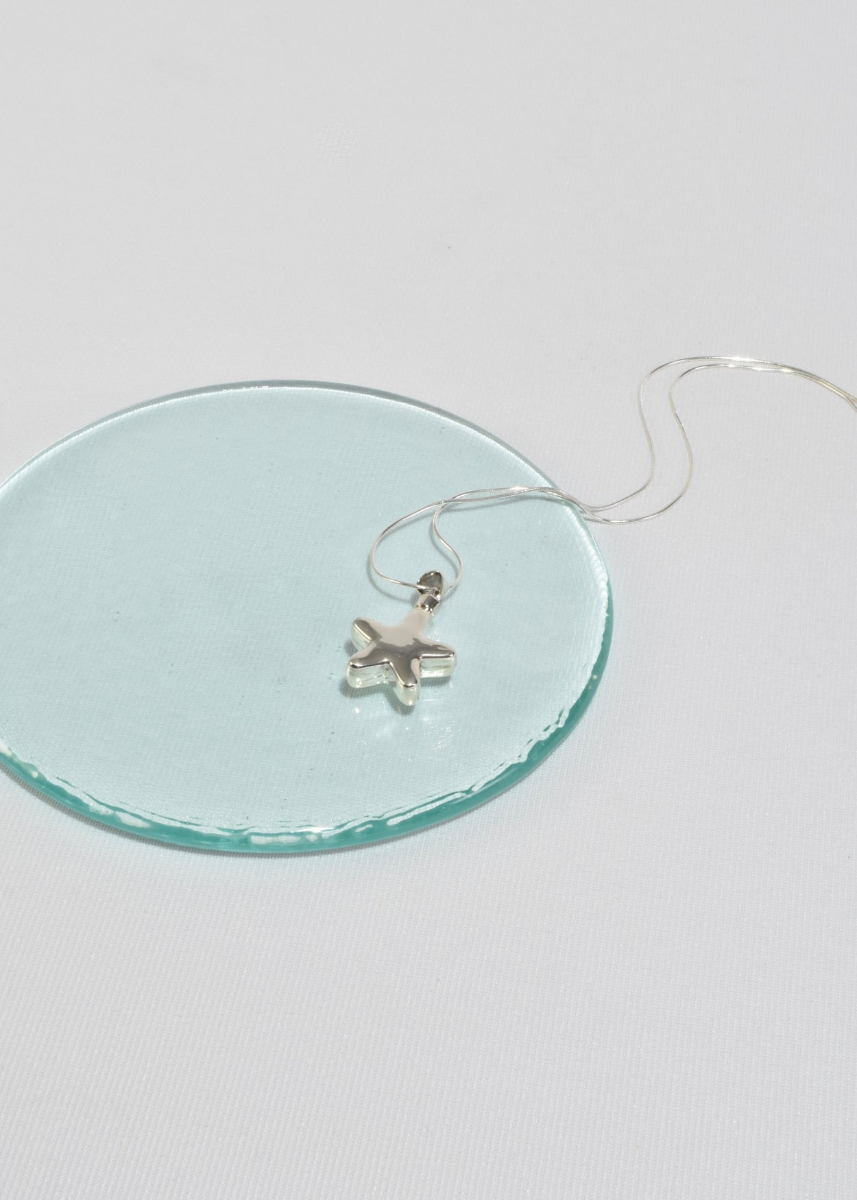 Star Perfume Bottle Pendant Necklace