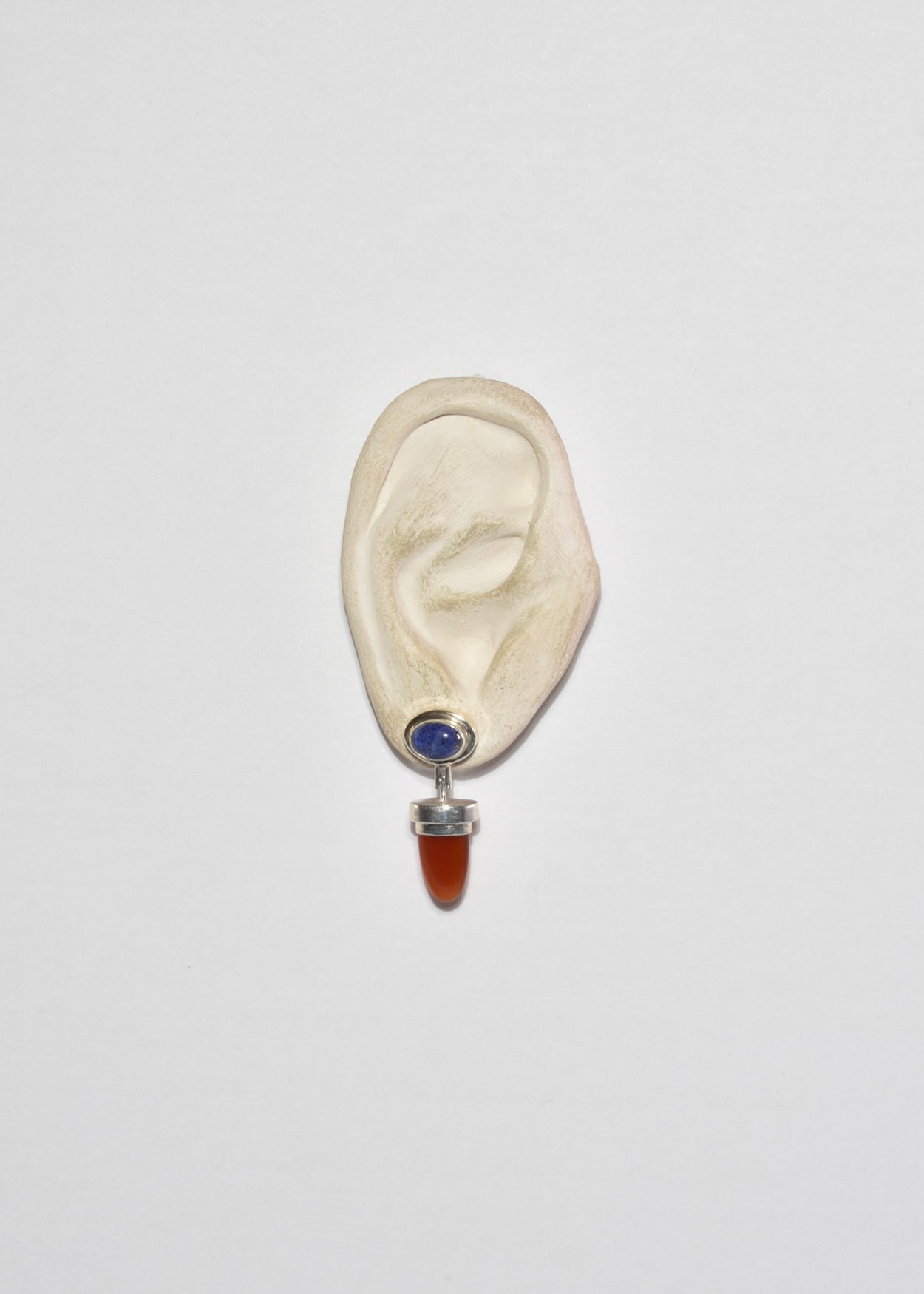 Carnelian Lapis Earrings