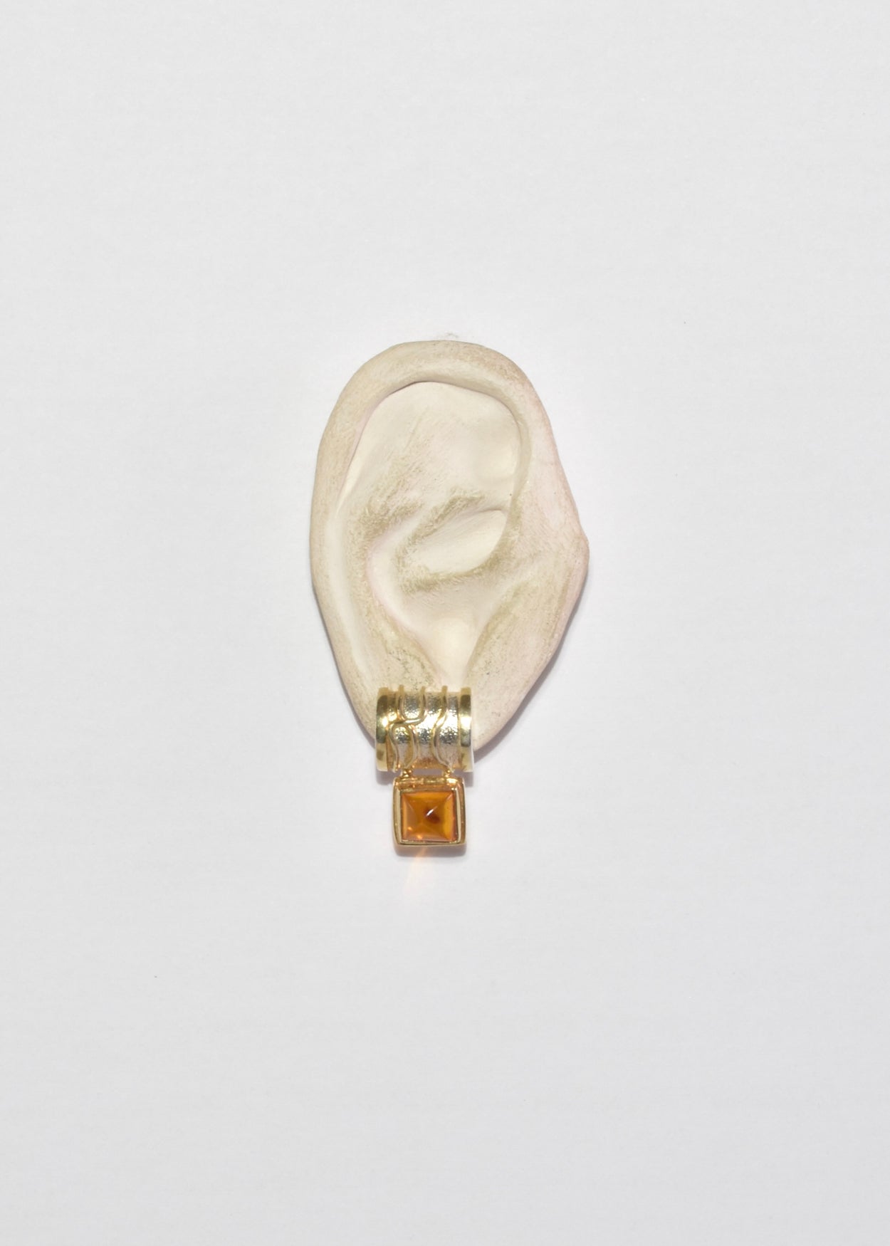 Amber Arts & Crafts Earrings