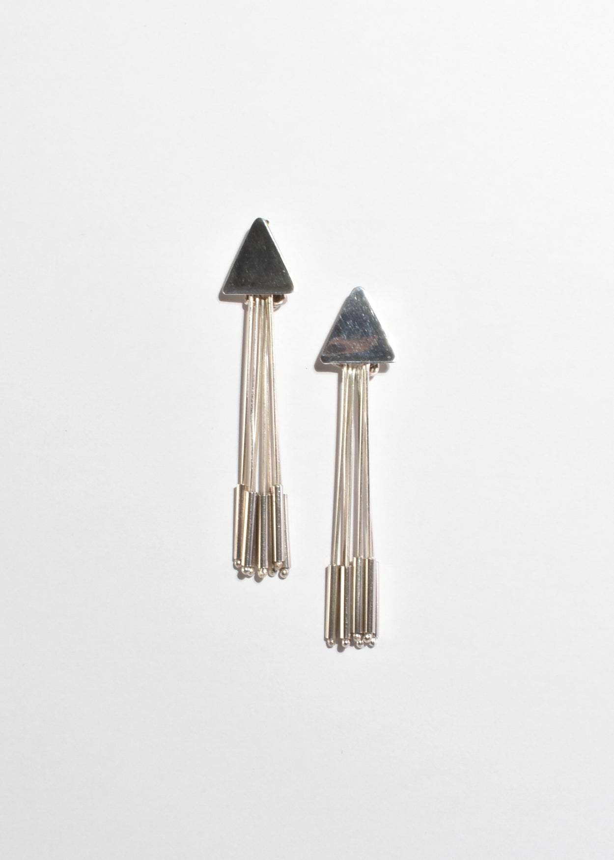 Triangle Fringe Earrings