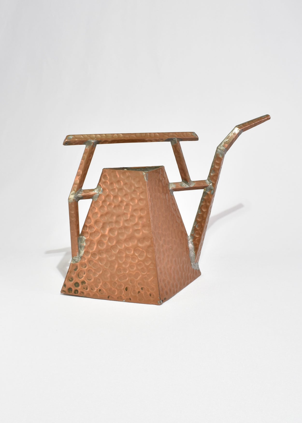 Hammered Copper Watering Can
