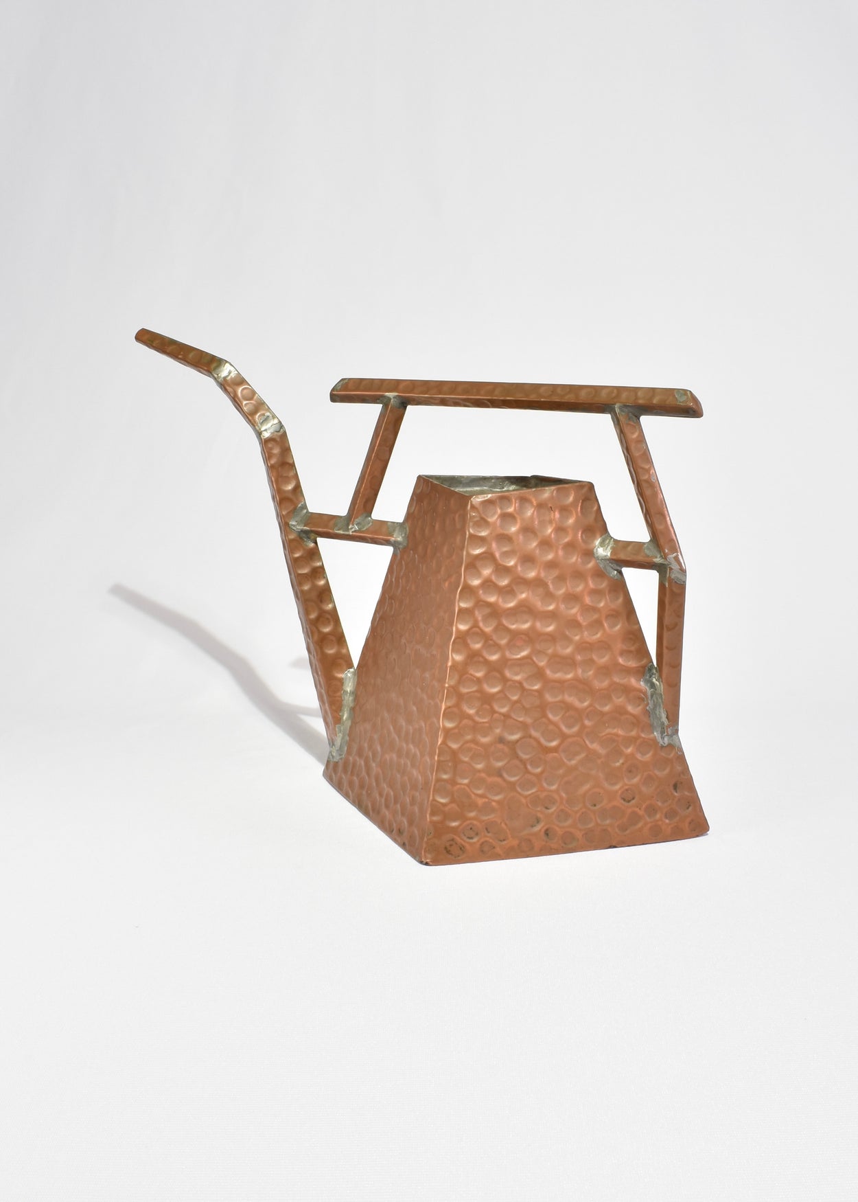 Hammered Copper Watering Can