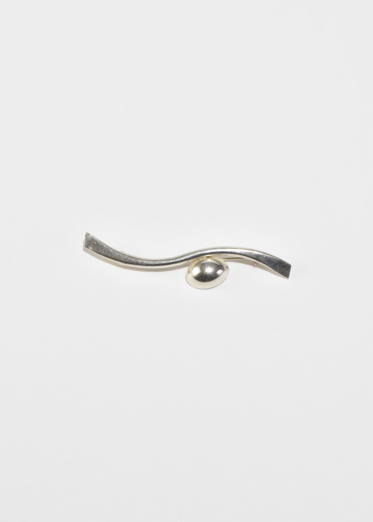 Modernist Curve Brooch