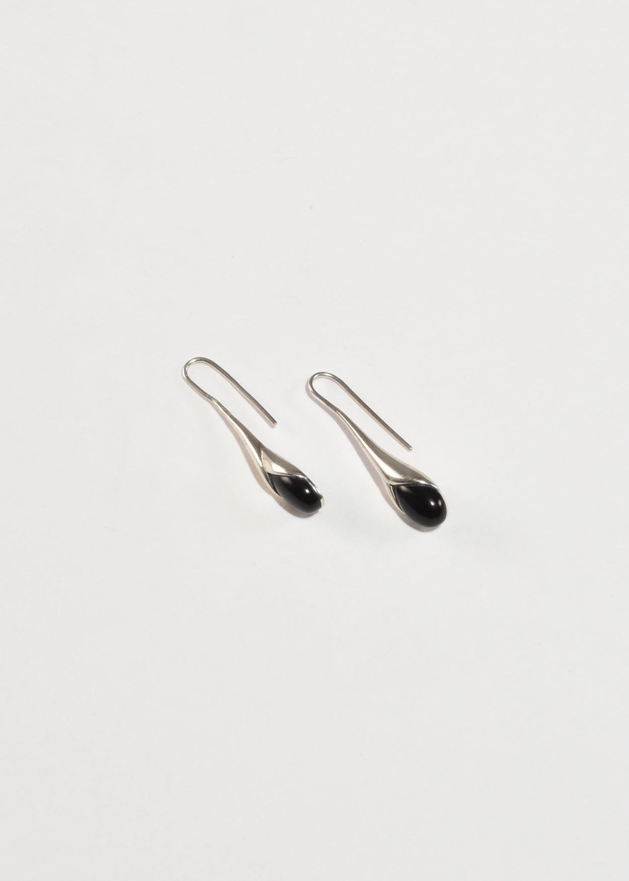 Onyx Teardrop Earrings