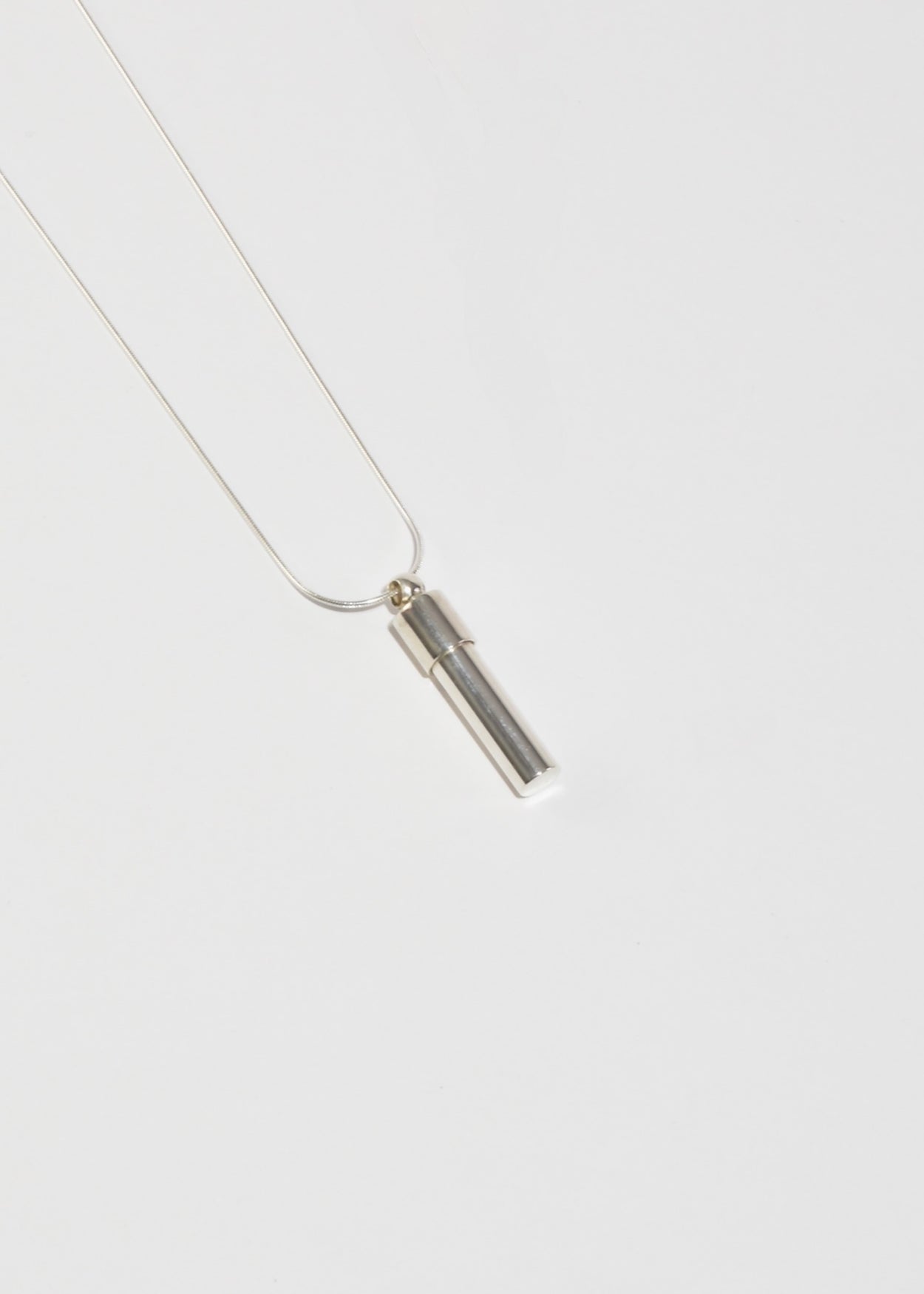 Capsule Pendant Necklace