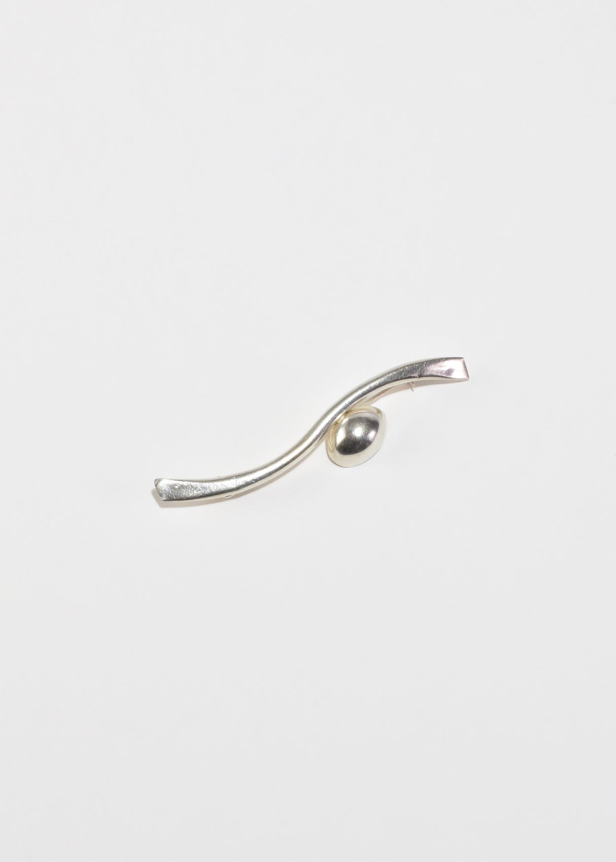 Modernist Curve Brooch