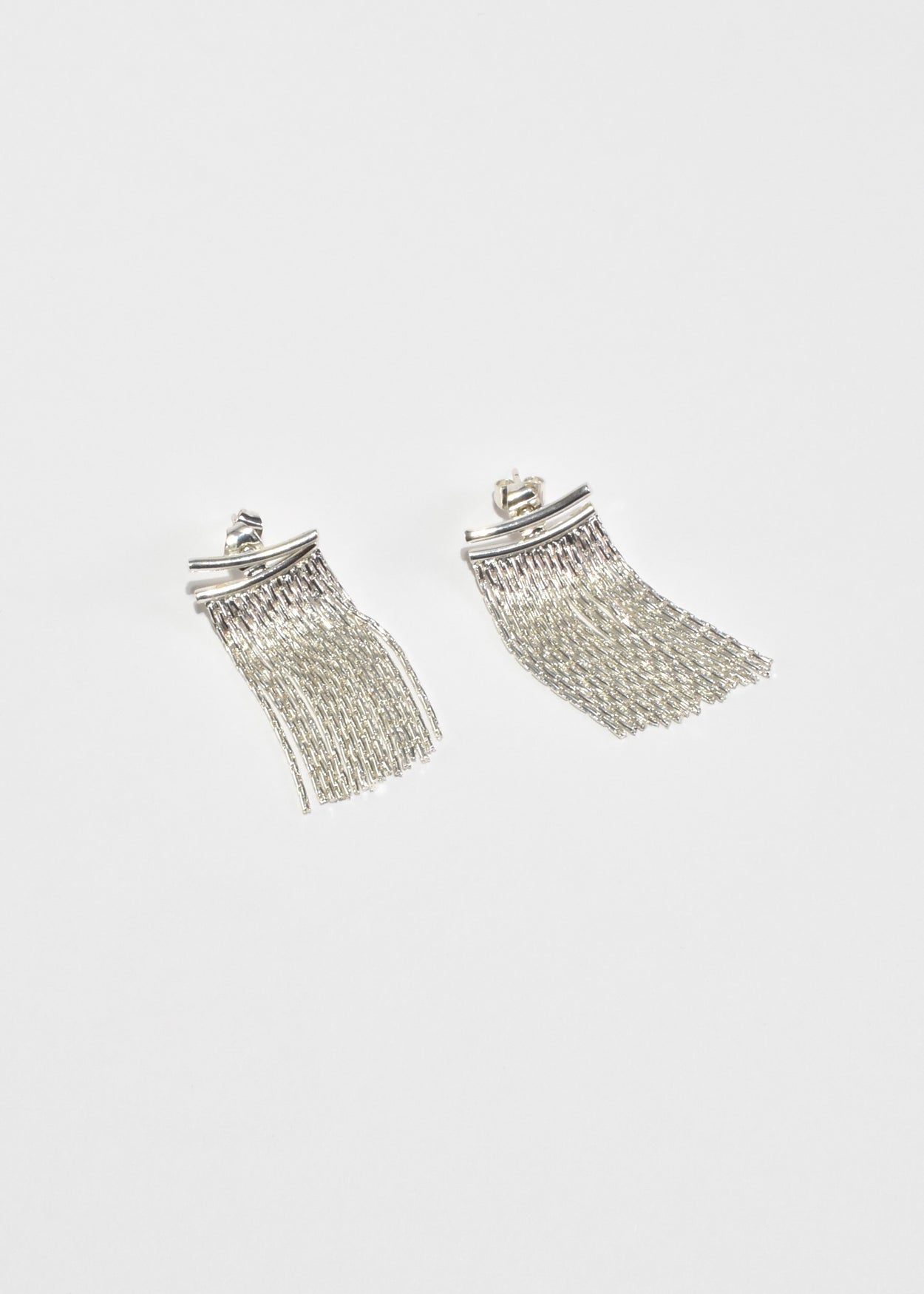 Sterling Tassel Earrings