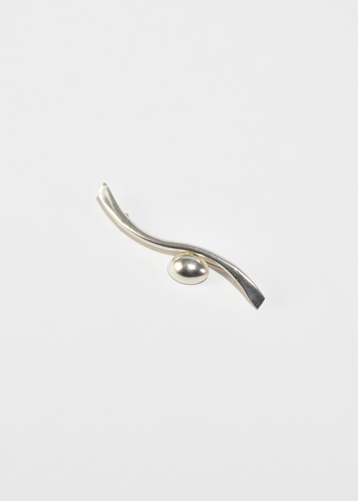 Modernist Curve Brooch