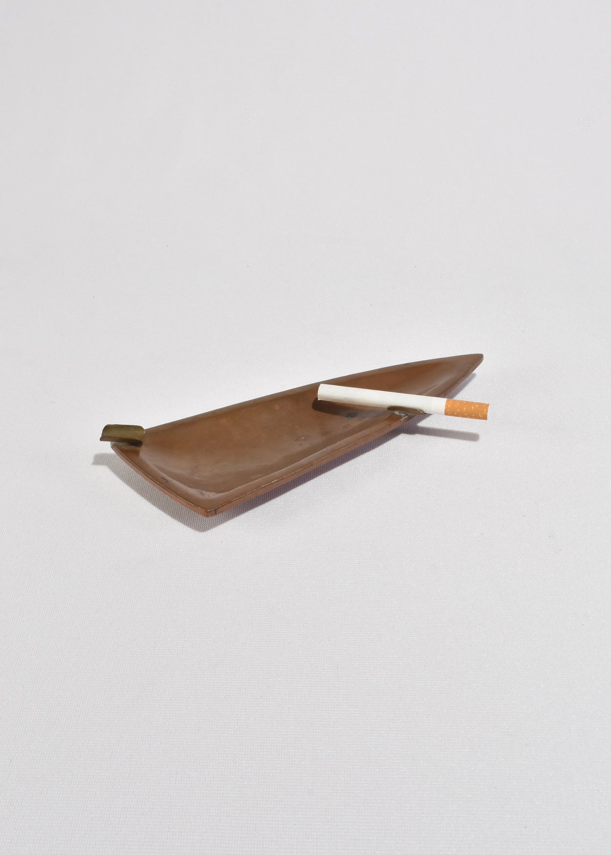 Angular Brass Ashtray