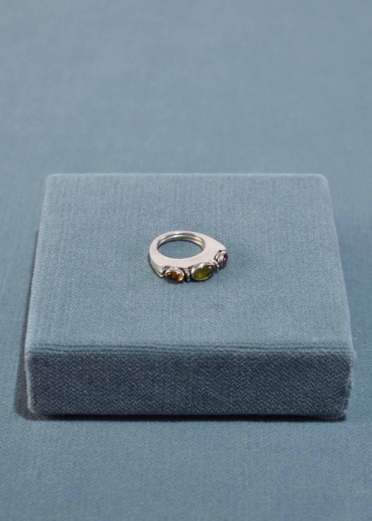 Stacked Multi Stone Ring
