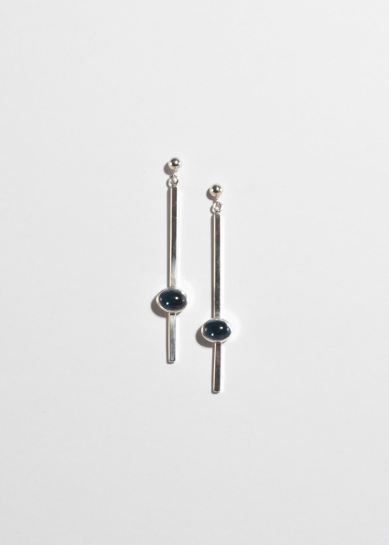 Topaz Bar Earrings