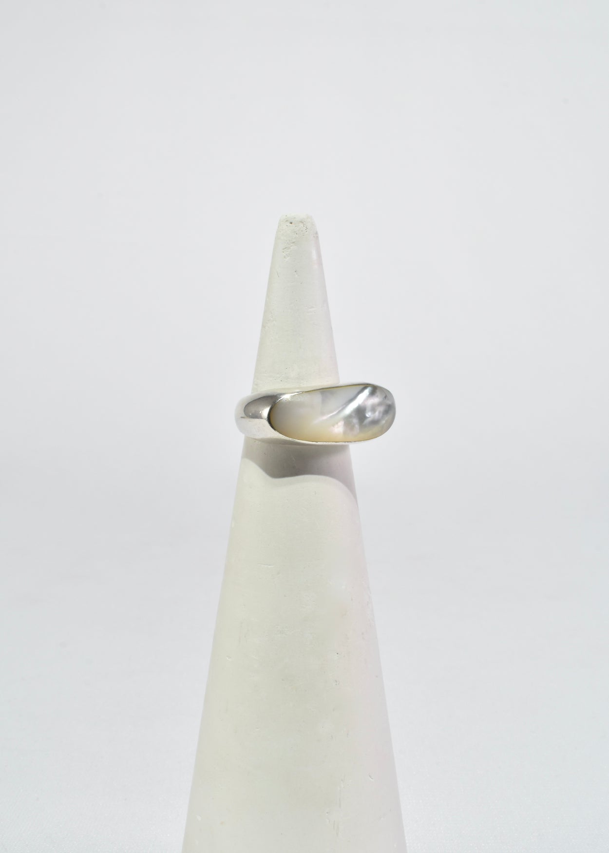 Organic Mother of Pearl Ring