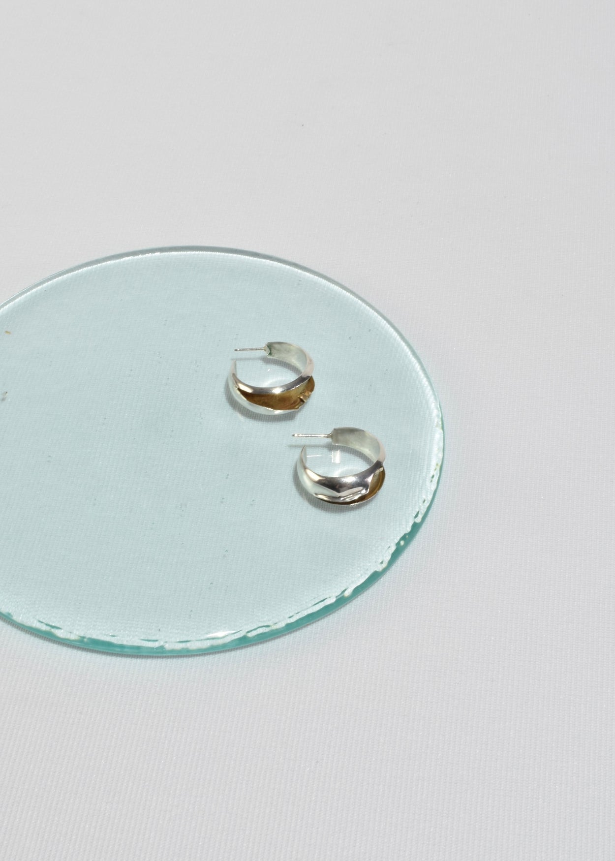 Arts and Crafts Hoop Earrings