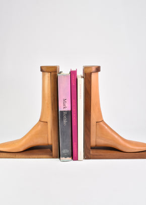 Oversized Wooden Bookends