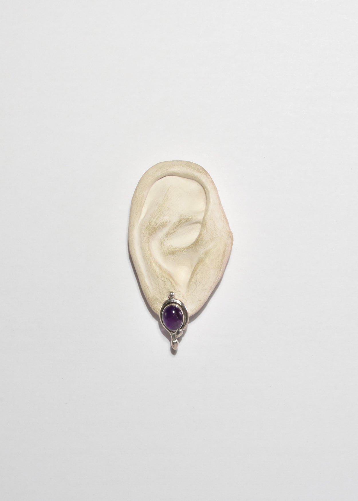 Amethyst Stud Earrings