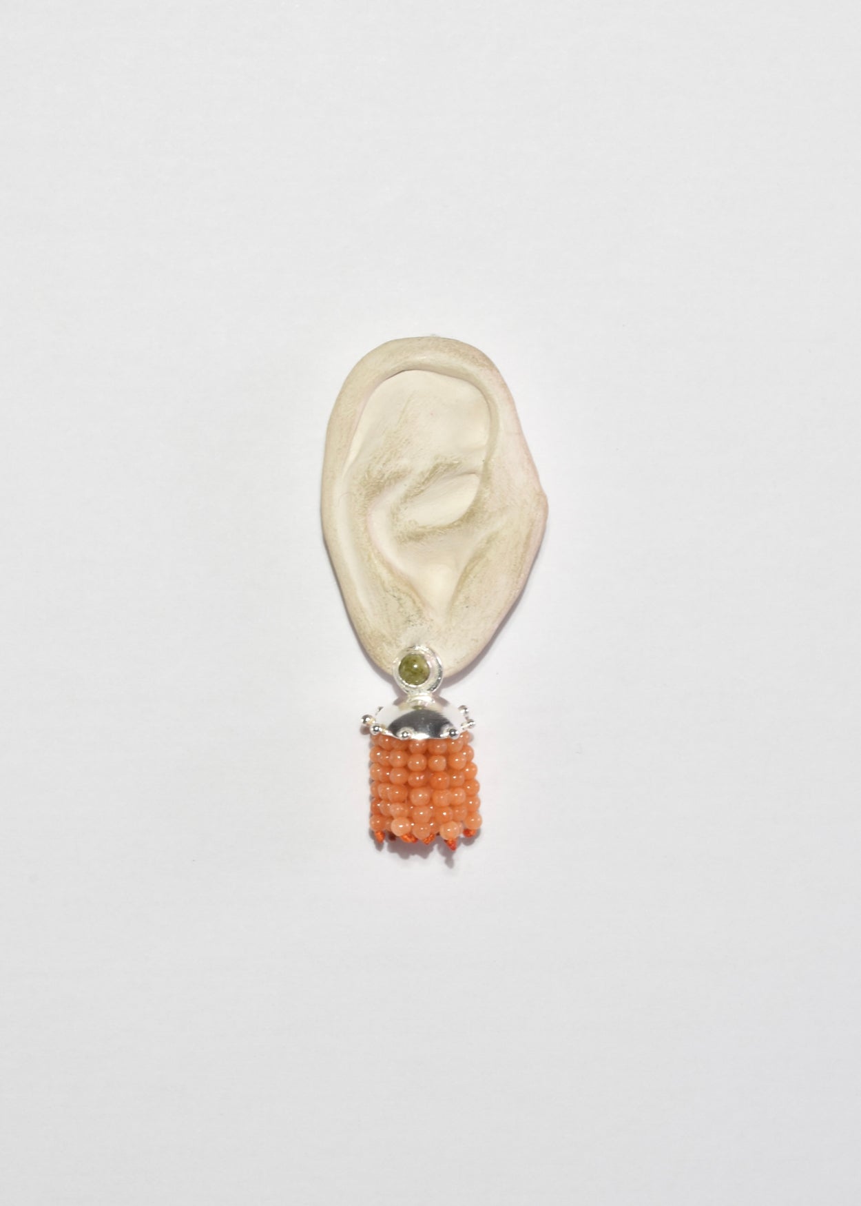 Agate Fringe Cupola Earrings