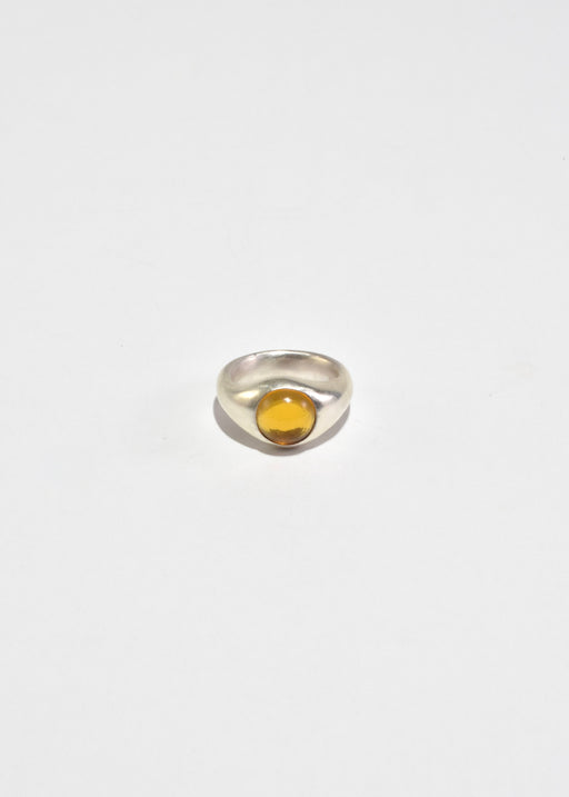 Cast Citrine Ring