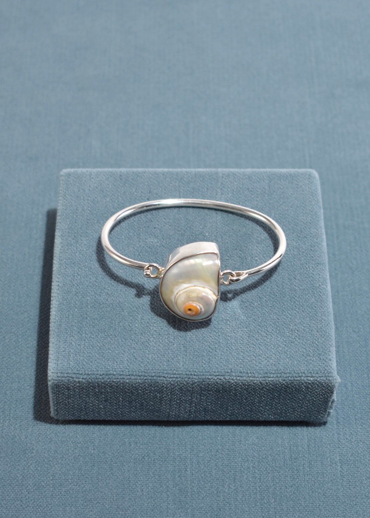 Spiral Shell Cuff Bracelet