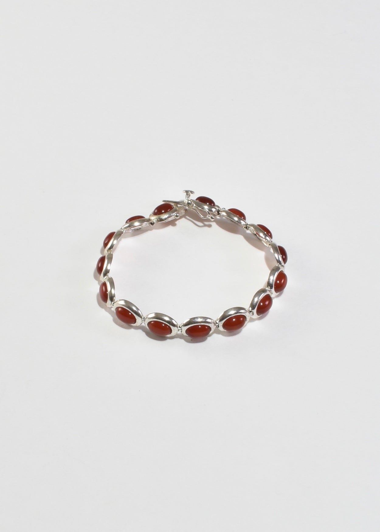 Oval Carnelian Bracelet