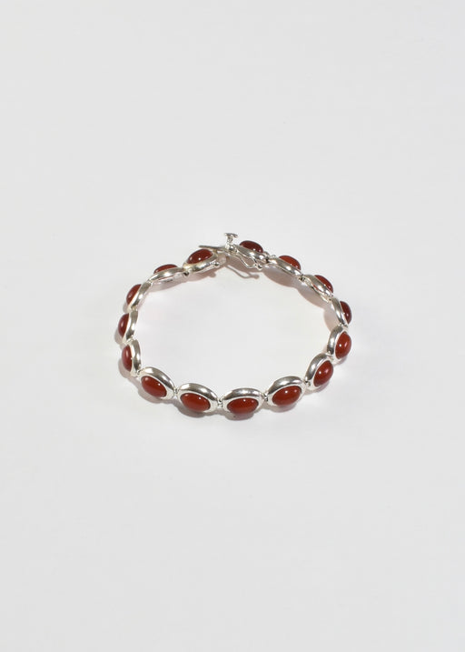 Oval Carnelian Bracelet