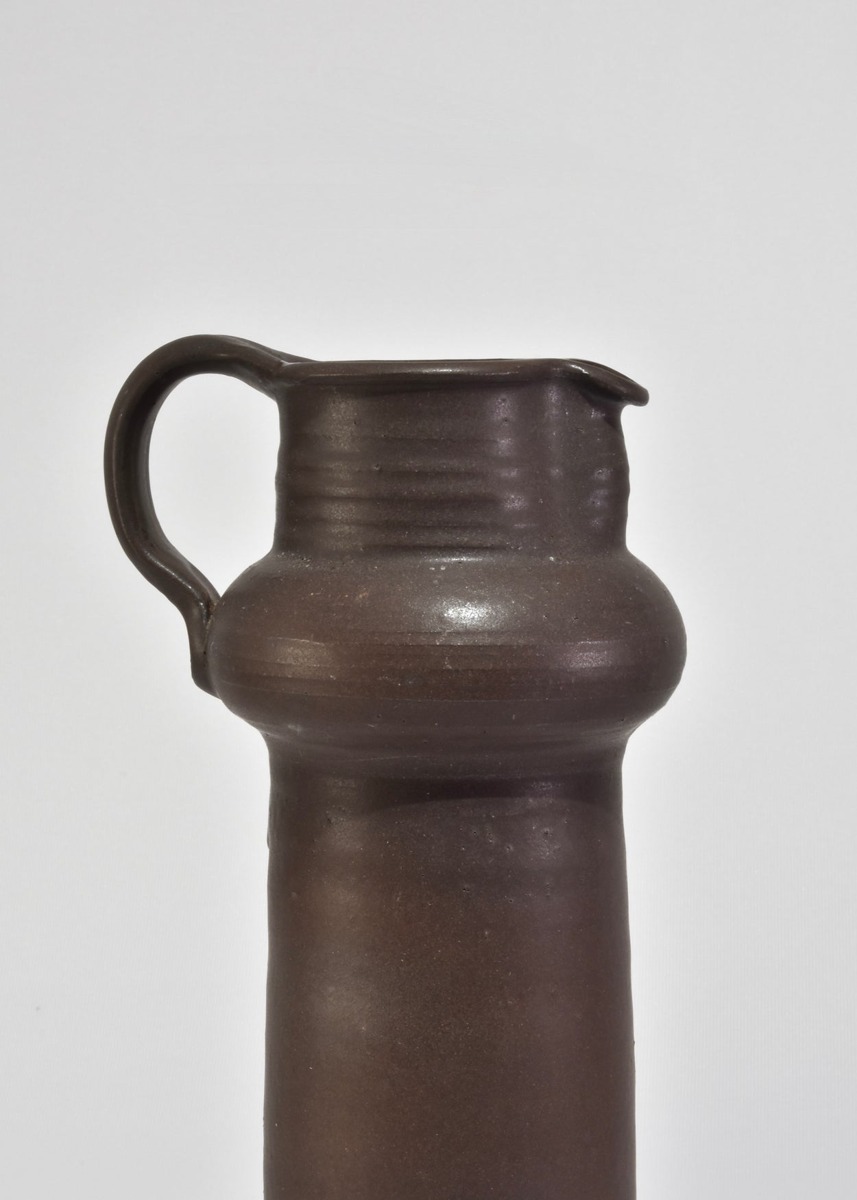 Tall Stoneware Pitcher