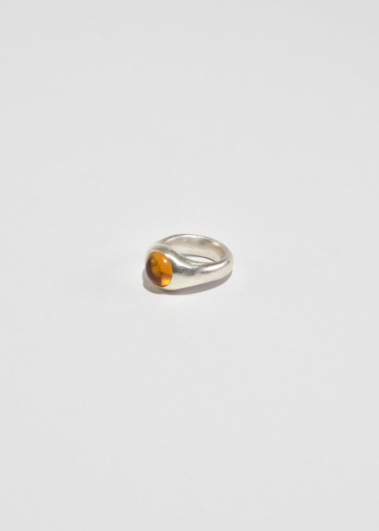 Cast Citrine Ring