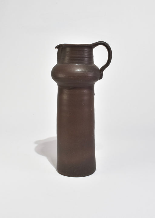Tall Stoneware Pitcher
