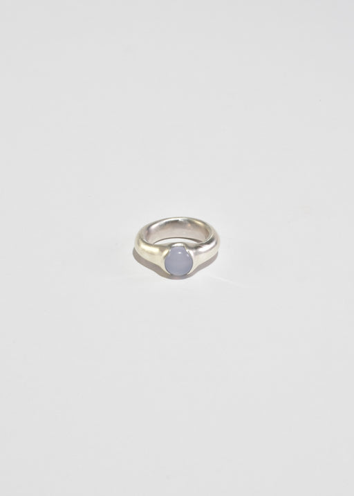 Cast Lavender Chalcedony Ring