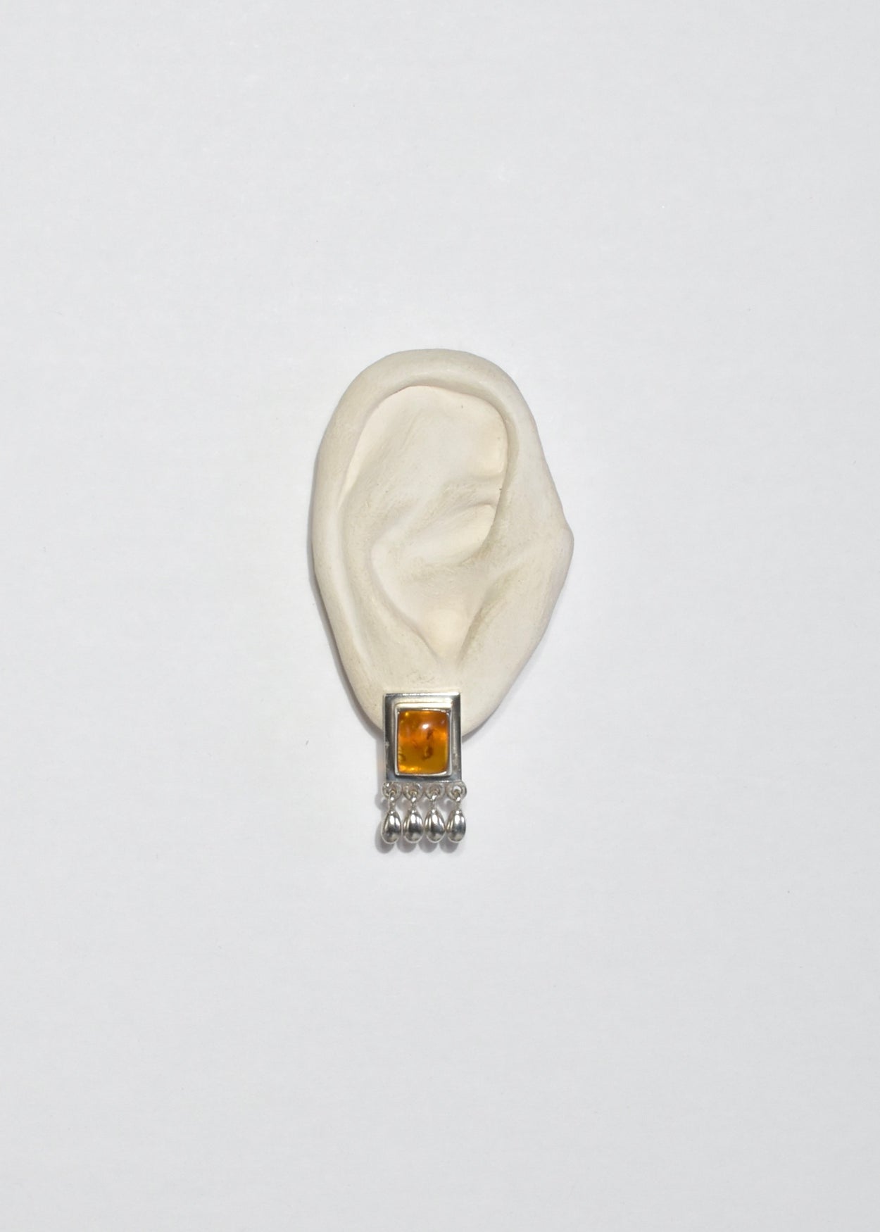 Amber Fringe Earrings