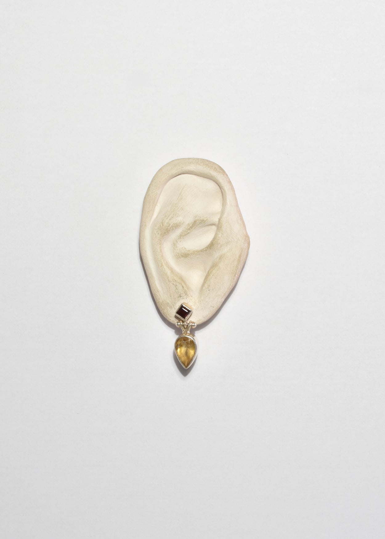 Citrine Garnet Earrings