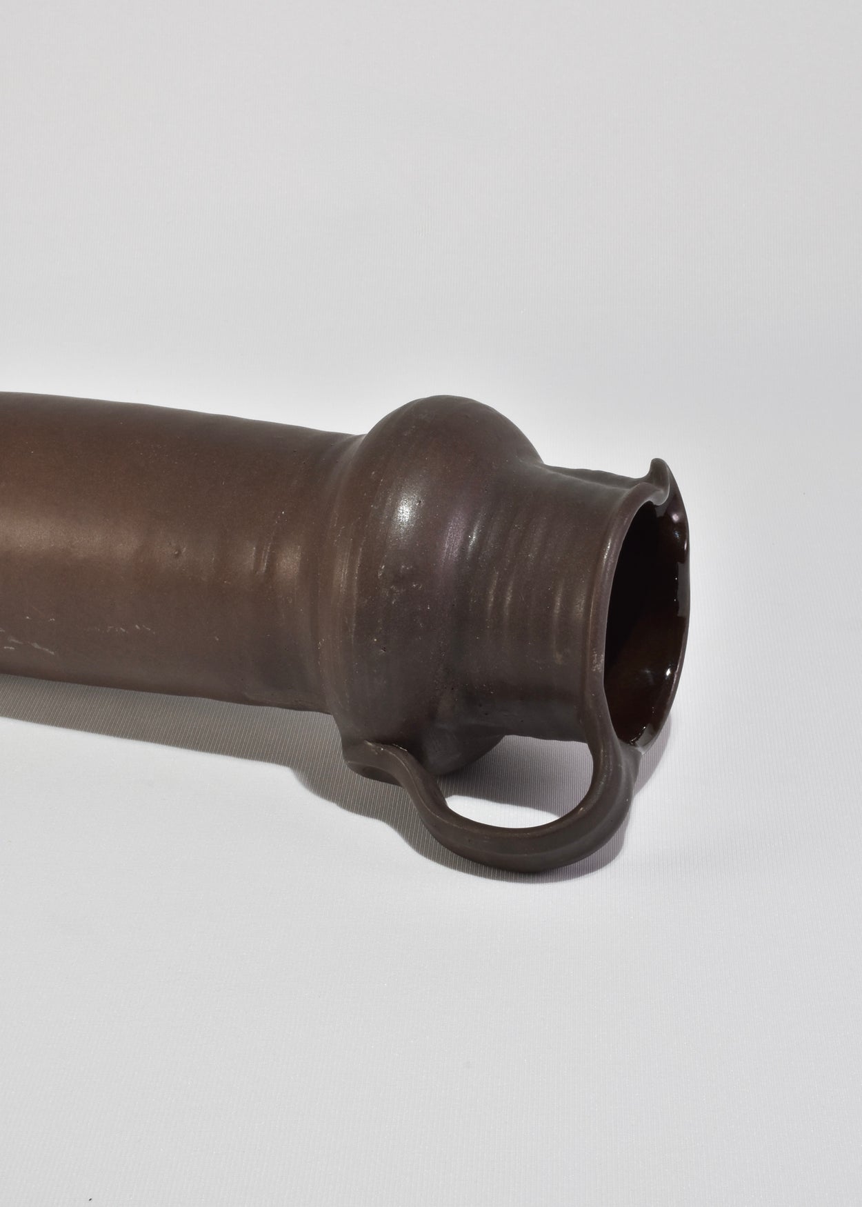 Tall Stoneware Pitcher