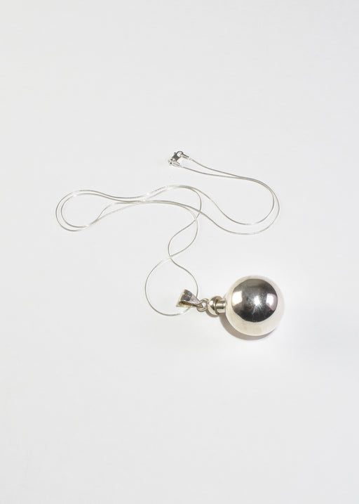 Sphere Perfume Pendant Necklace
