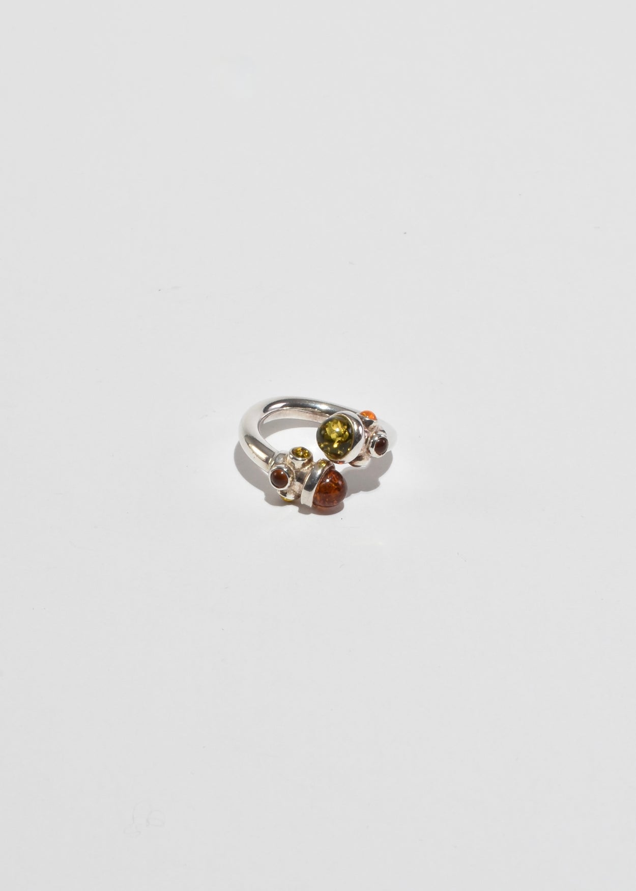 Amber Wrap Ring