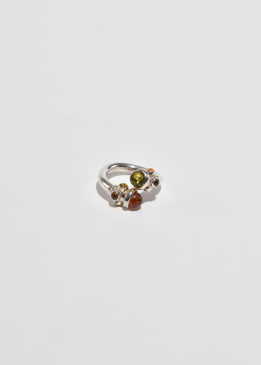 Amber Wrap Ring