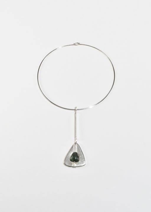 Modernist Jasper Collar Necklace