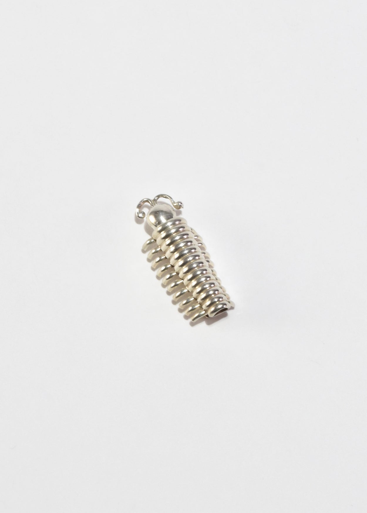 Sterling Centipede Brooch