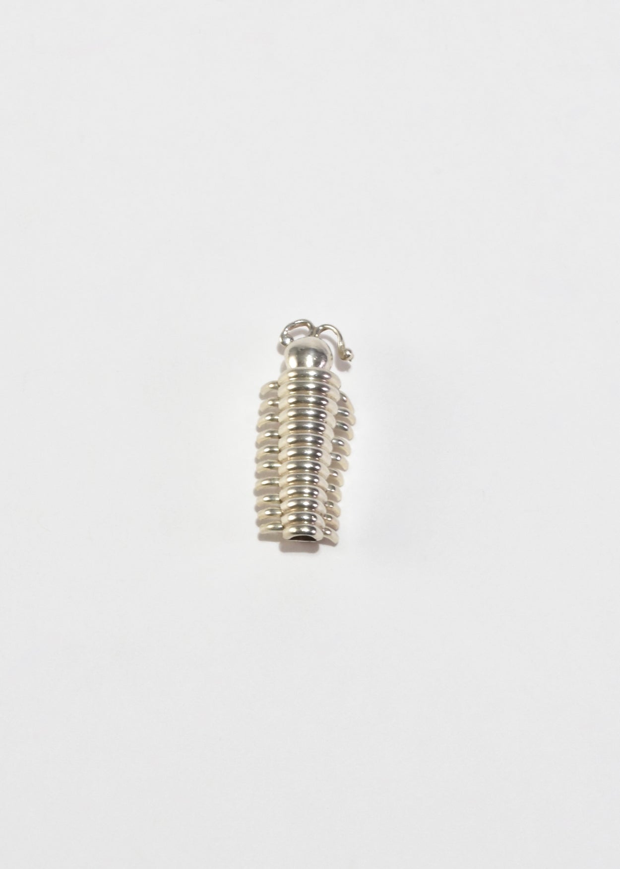 Sterling Centipede Brooch
