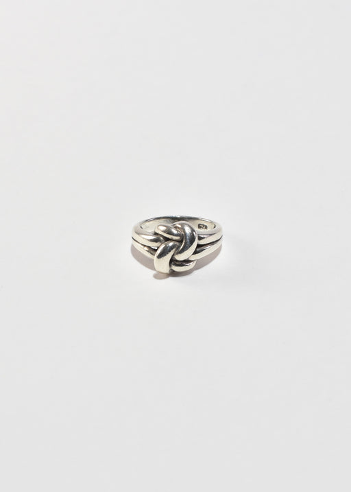 Sterling Knot Ring