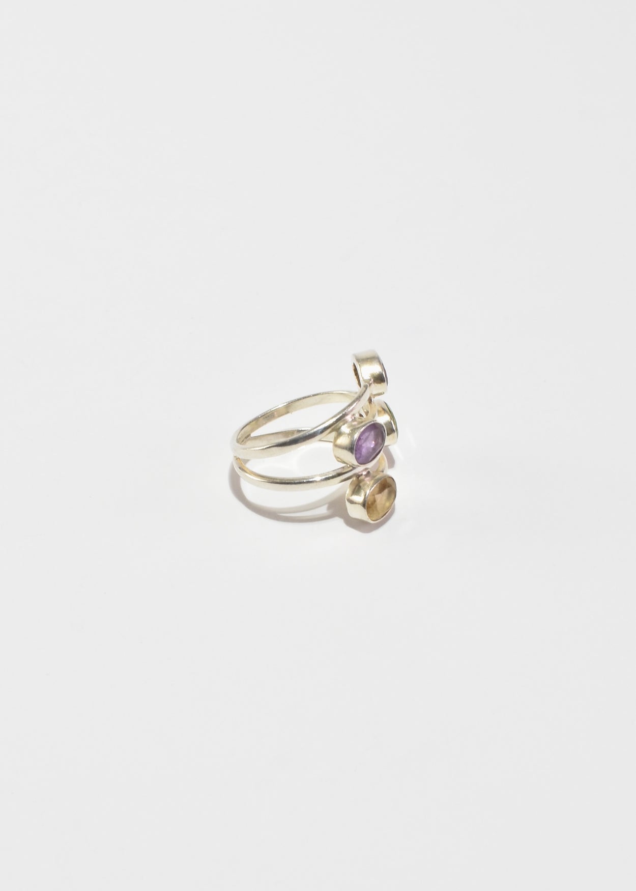 Faceted Multi Stone Ring
